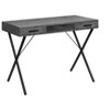 PAGED Computer Desk, Simple Modern Office Desk with 2 Open Shelves and Metal Hairpin Legs for Office, Study - 3 of 4