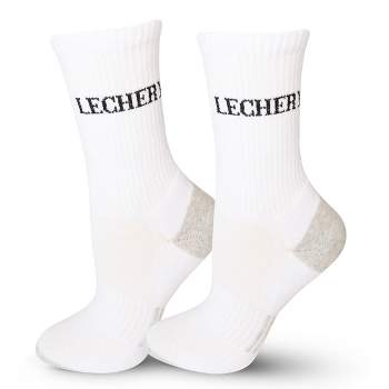 LECHERY® Unisex Sports Crew Socks (1 Pair)