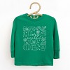 Cozy Season Coquette Icons - Toddler Long Sleeve Graphic Tee and Youth Long Sleeve Graphic T-Shirt - 2 of 3