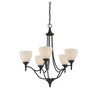 Savoy House Herndon 5 - Light Chandelier in  Satin Nickel - 4 of 4