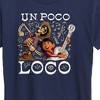 Women's Disney Un Poco Loco Short Sleeve Graphic T-Shirt - Navy - Large - 2 of 4