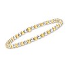 Pure Collection by Ross-Simons Italian Sterling Silver and 18kt Gold Vermeil Jewelry Set: 3 3-5mm Bead Stretch Bracelets - 4 of 4