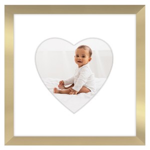 Americanflat Picture Frame with Oval Mat Insert and Shatter-Resistant Glass - Signature Collection - Photo Frame for Wall Display - 1 of 4