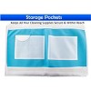 5 Star Super Deals Bath Kneeler Pad & Elbow Armrest Mat Kneeling Pad For Moms Foldable Non Slip Safety Padded Cushion w/ Storage Organizer Knee Rest - 3 of 4