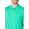 U.S. Polo Assn. Men's Solid Short Sleeve Interlock Polo Shirt, Golf Shirts for Men, Business Casual Polos - 3 of 3