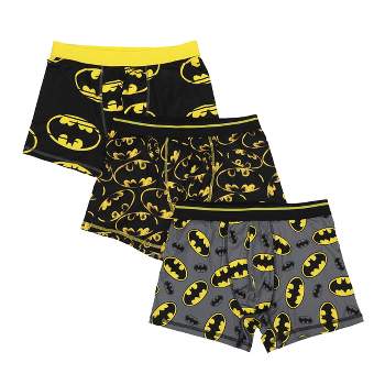 Men's Adult Batman Boxer Brief Underwear 3-Pack - Gotham's Finest Comfort