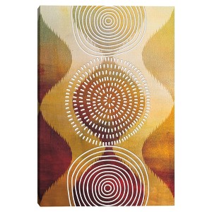 Masterpiece Art Gallery 24" x 36" Sleek Geometric by Nikki Chu Canvas Art Print: Abstract Bedroom Decor, Modern Unframed Canvas - 1 of 4