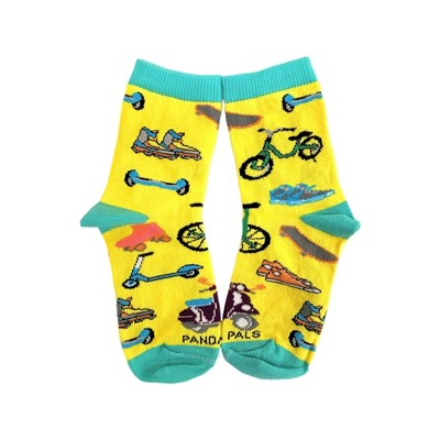 Fun Wheels Socks - Small (Ages 3-5) from the Sock Panda