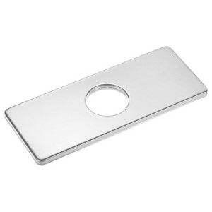 Unique Bargains 304 Stainless Steel Rust Corrosion Resistant Faucet Escutcheons 1 Pc - 1 of 4