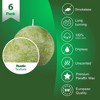 Spaas Rustic Ball Candles – Set of 6 Unscented Decorative Round Candles - 3 Inch Diameter - Available in 12 Colors - 2 of 4