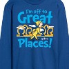 Men's - Dr. Seuss - I'm Off To Great Places Long Sleeve Graphic T-Shirt - 2 of 4