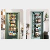 Over The Door Organizer, 4-Tier Metal Pantry Organization, Over Door Hanging Organizer With Adjustable Baskets - 2 of 4