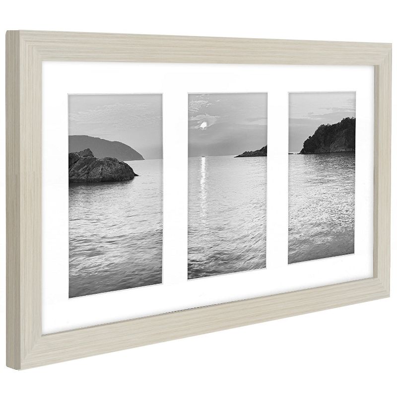 Americanflat Collage Picture Frame with tempered shatter-resistant glass - Available in a variety of Sizes and Colors, 3 of 5