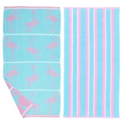 Flamingo towels target new arrivals