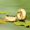 Ross-Simons 18kt Gold Over Sterling Wide Hoop Earrings - 4 of 4