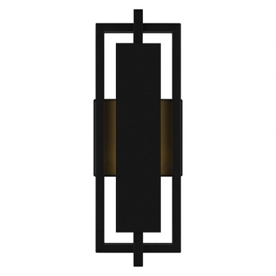Quoizel Lighting Pointsett 1 - Light Sconce in  Matte Black
