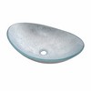 Fine Fixtures Modern Glass Oval Vessel Bathroom Sink - 3 of 4