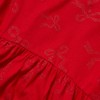 Lands' End Kids Long Sleeve Gathered Waist Jersey Dress - 2 of 2