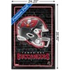 Trends International NFL Tampa Bay Buccaneers - Neon Helmet 23 Framed Wall Poster Prints - 3 of 4