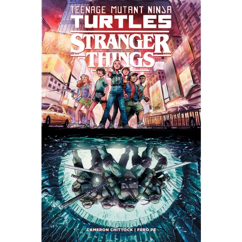 Stranger Things Teenage Mutant Ninja Turtles Crossover Action