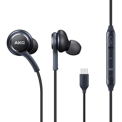 Ecouteurs Samsung Écouteurs Samsung Tuned by AKG Noir Type C -  EO-IC100BBEGEU