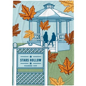 Jay Franco Gilmore Girls Stars Hollow Gazebo 50x70 Throw Blanket - 1 of 4