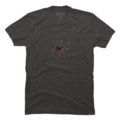 Men's Design By Humans Halloween spider tshirt By bambino T-Shirt