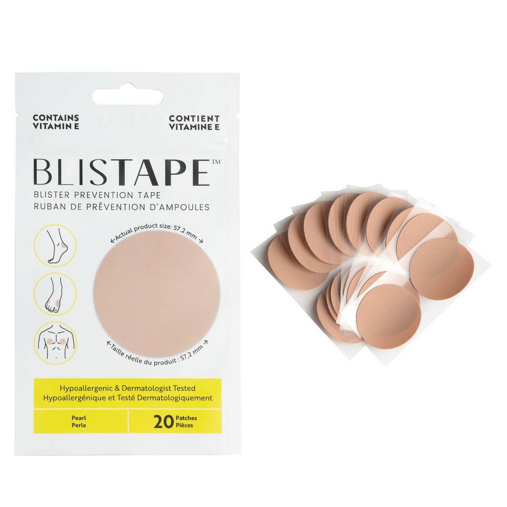 Blistape Pearl Blister Prevention Tape - 20pk