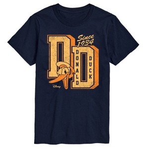 Men's - Disney - Donald Letterman Short Sleeve Graphic T-Shirt - 1 of 4
