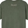 Team Gear Vintage France 1998 Adult Monterrey Sage Crew Neck Short Sleeve T-shirt - 4 of 4
