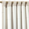 Lush Decor Boho Stripe Clip Jacquard Window Panels Neutral/Brown Pair 42x84 - 4 of 4