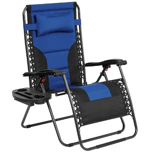 Yaheetech 29in Padded Outdoor Zero Gravity Chair - 1 of 4