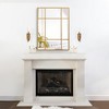 Wooakway Gold Accent Wall Mirror Bathroom/Vanity Mirror Overmantal Mirror Overmantel Mirror for Living Room Bedroom Entryway - 2 of 4