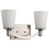 Nuvo Lighting Laguna 2 - Light Vanity in  Brushed Nickel - 4 of 4