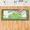 The Lakeside Collection St Patricks Day Kitchen Comfort Accent Rug or Runner Rug Lucky Farms - Runner - 2 of 4