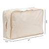 REGALWOVEN Non-woven Fabric Zippered Storage Moving Bags with Handles 2 Pcs - 2 of 4