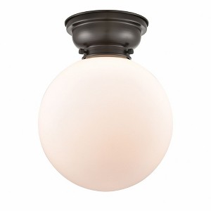 Beacon - 1 Light Flush Mount In Industrial Style-11.15 Inches Tall and 10 Inches Wide - 1 of 1