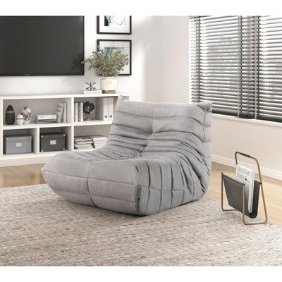 Sapphtopaz 1pc Luxury Accent Chair Upholstered Button-Tufted Detail Lounge Chair, Living Room Chair Comfy Chair