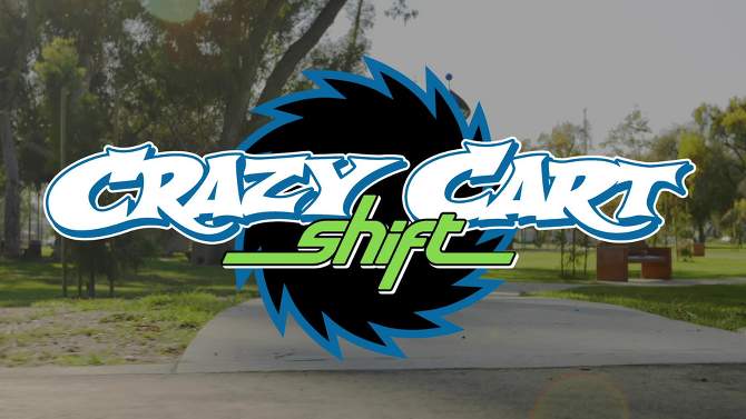 Razor 12V Crazy Cart Shift Electric Drifting Go Kart - Blue/Black, 2 of 16, play video
