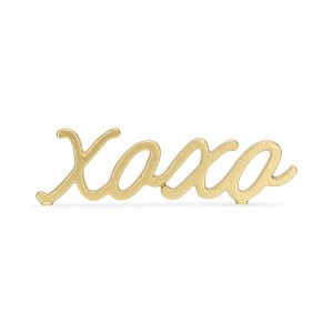 Cheung's Milena Cast Iron Gold Finish Table Décor - XOXO - 1 of 4