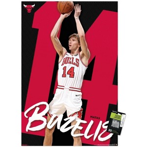 Trends International NBA Chicago Bulls - Matas Buzelis 25 Unframed Wall Poster Prints - 1 of 4