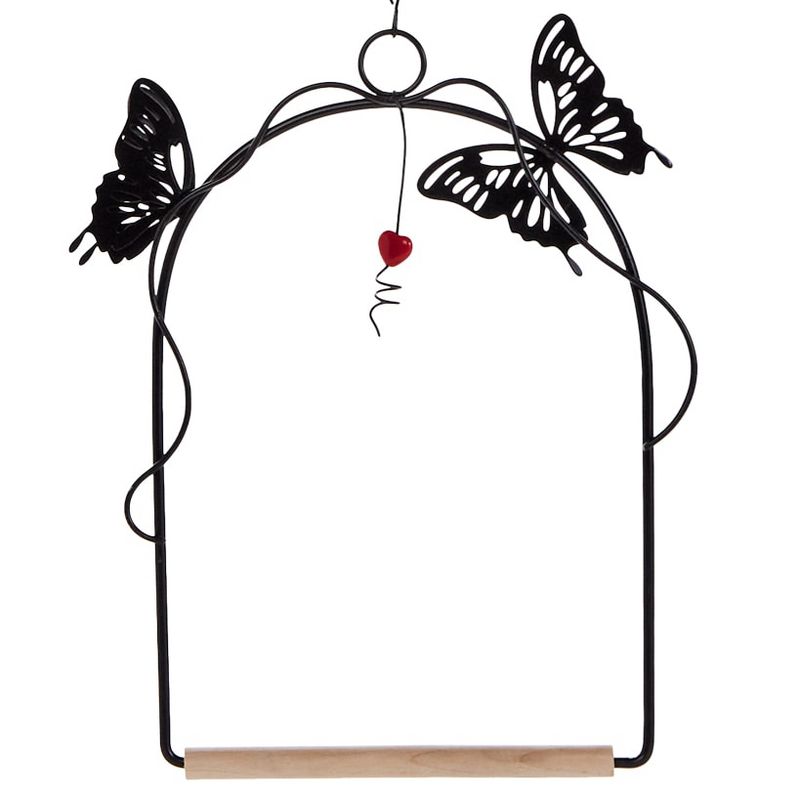 The Lakeside Collection Hummingbird Swing with Butterflies, 1 of 3