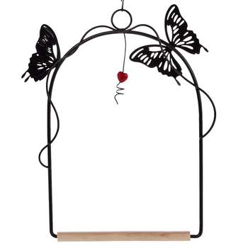 The Lakeside Collection Hummingbird Swing with Butterflies