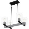 Quoizel Lighting Caldwell 4 - Light Chandelier in  Matte Black - 4 of 4
