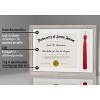 Americanflat 11x16 Graduation Frame with tempered shatter-resistant glass - 2 Opening Mat Displays 8.5"x11" Diploma or Certificate - 4 of 4