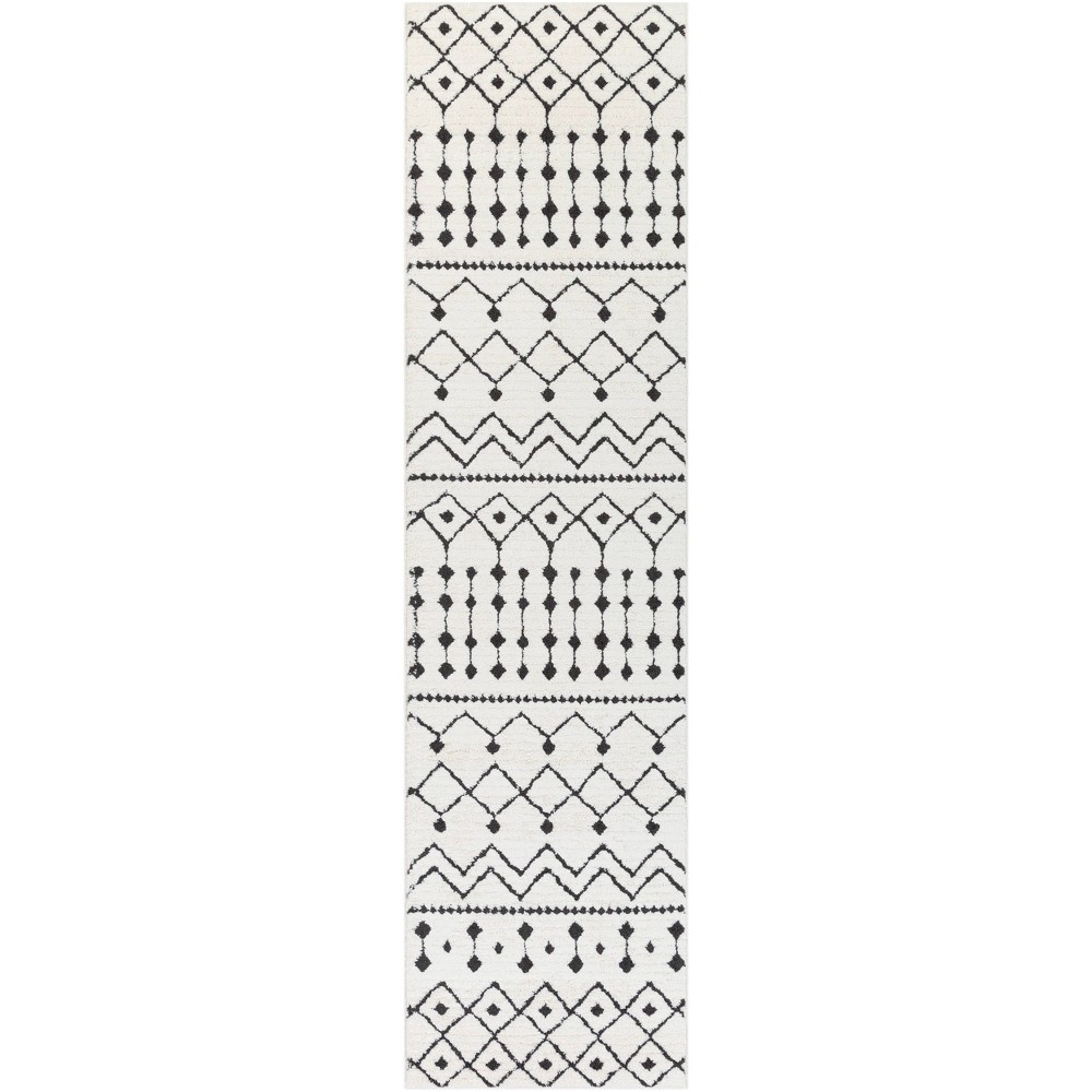  Runner Irmo Shag Global Rugs White