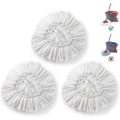 Refill for O-Ceda EasyWrin Spin Mop Head 1-Tank System Only, 6 Refills