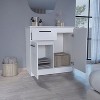 NicBex Wooden Dresser for Bedroom,Modern Style Dresser with 2-Door Cabinets,Dressers for Kids Room,Living Room,Entry and Hallway - 2 of 4