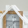 VIP Wood 12.5 in. Brown 6x8 Make a Home Photo Frame - 4 of 4