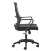 Low Back Office Chair 39.2–43.1"H Black – Mesh Fabric & Nylon Frame, Adjustable Swivel Office Chair by Zuo Modern - 4 of 4